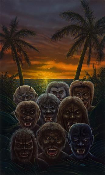 DON BRAUTIGAM (1946-2008) The Island of Dr. Moreau. [SCI-FI]